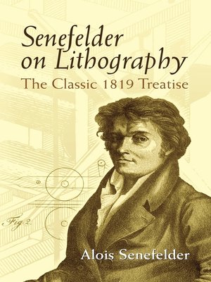 cover image of Senefelder on Lithography